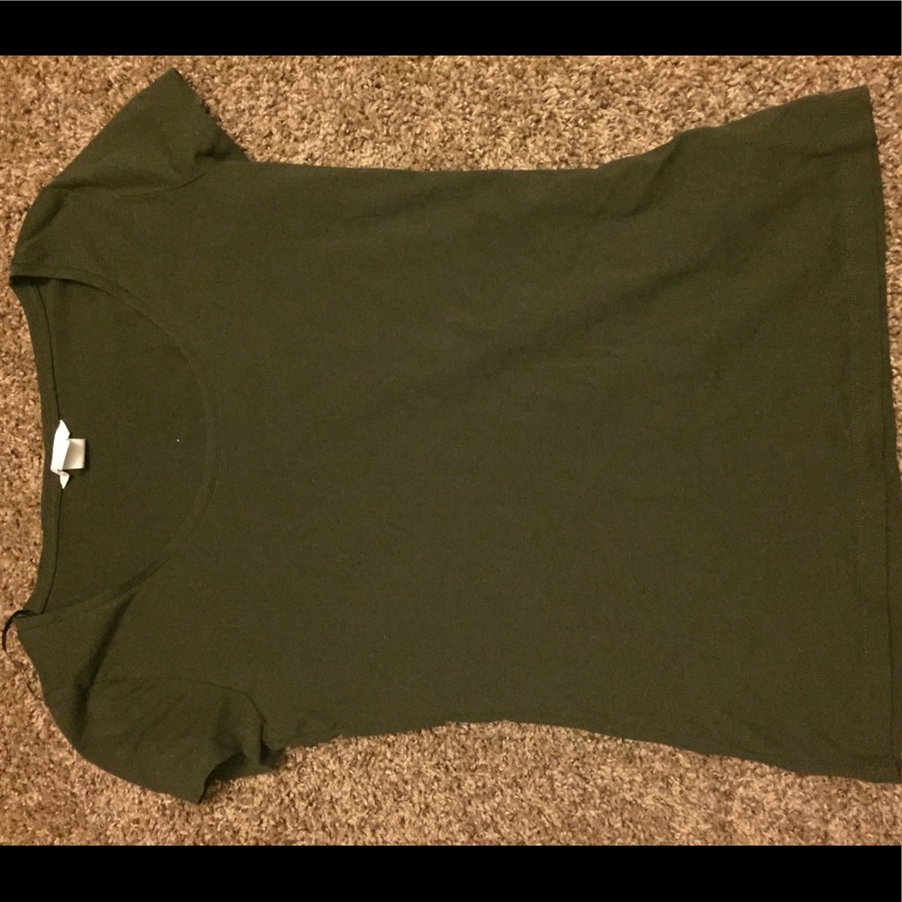 Olive green t-shirt